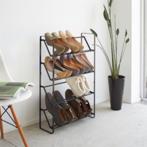 4 Tier Slimline Shoe Rack